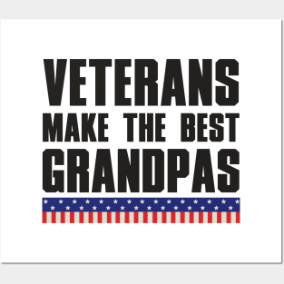 Veterans Make The Best Grandpas. Posters and Art